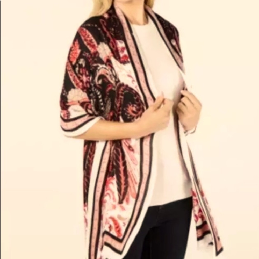 Inc. Women’s Pashmina Wrap/Scarf Paisley Print NWT
